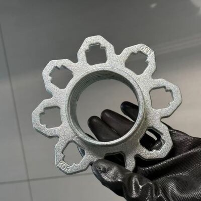 Precisie-ontworpen Ductiel Gietijzeren Maatwerk Steigermof voor Stabiele Steigerconstructies