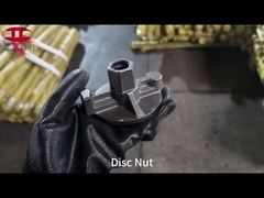 ISO gegalvaniseerde bekisting vleugelmoeren voor betonnen muur